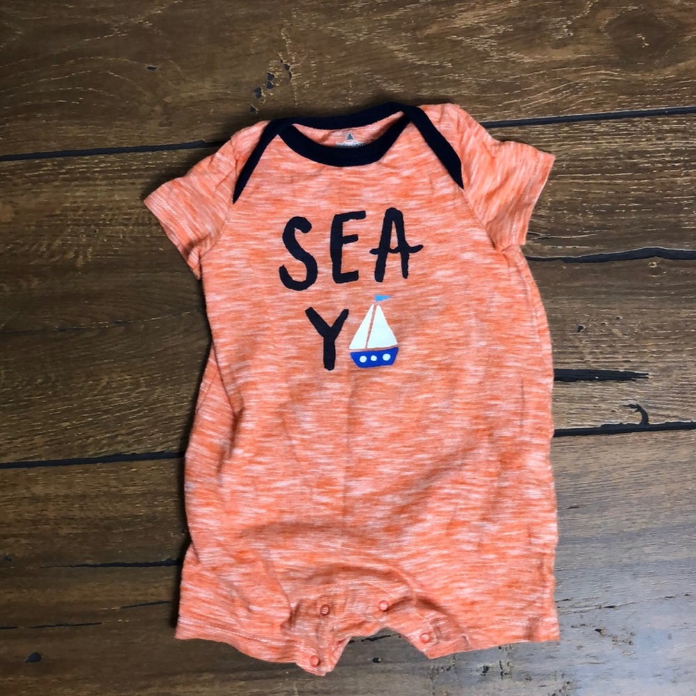 Baby Gap Sea Ya Romper